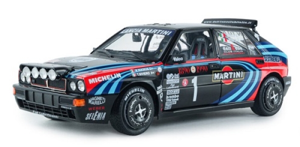 421186610 Lancia Delta HF Integrale #1 Tribute to Rallye Monte Carlo 1990 1:18